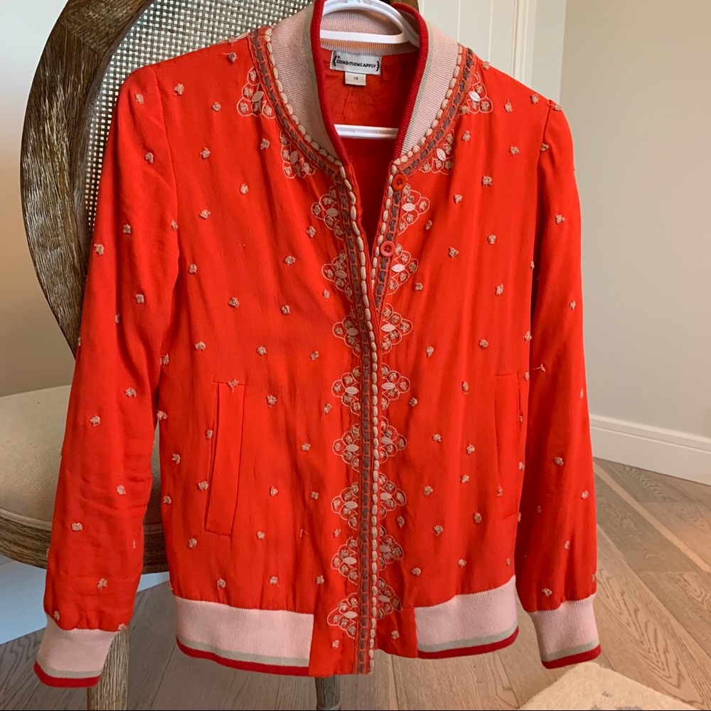 Anthropologie bomber XS